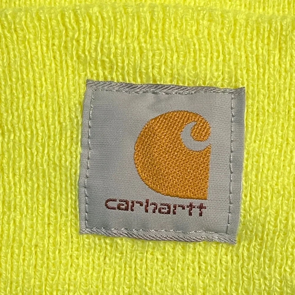 Carhartt Yellow Beanie Hat